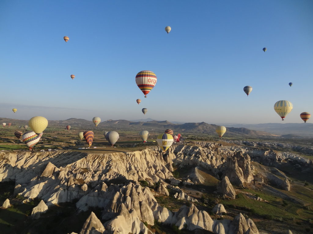 Balloons in Cappadocia