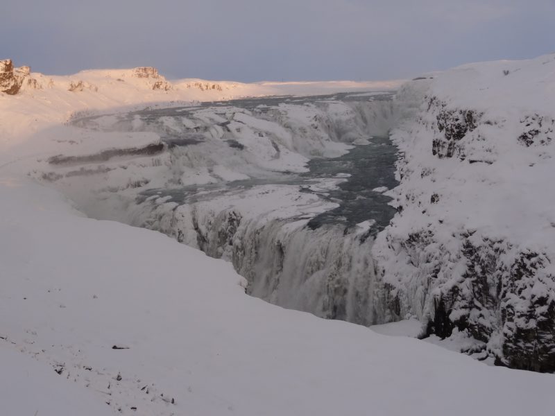 Gullfoss Waterfall - Winter 2014