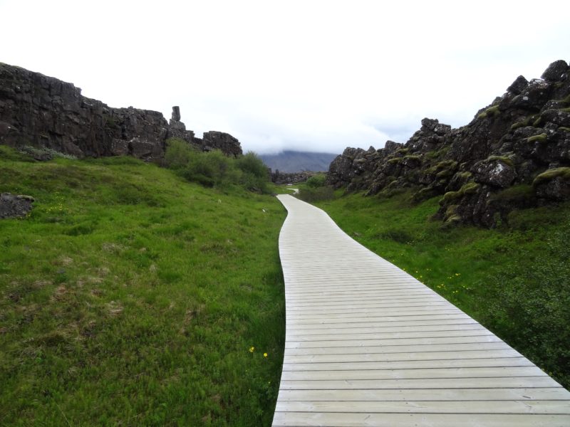 Path in Þingvellir