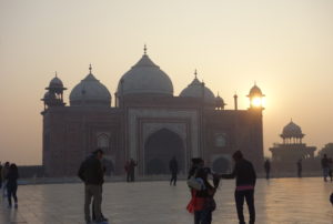 Sunrise on the Taj Mahal