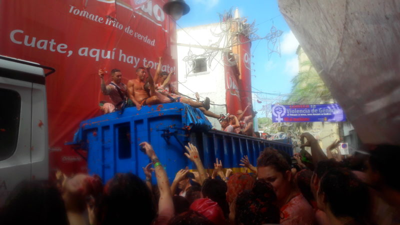 The Tomatina truck