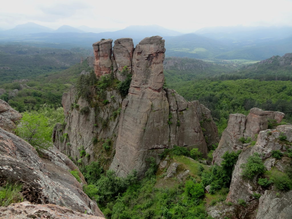 View on Belogradchik mountains and stones