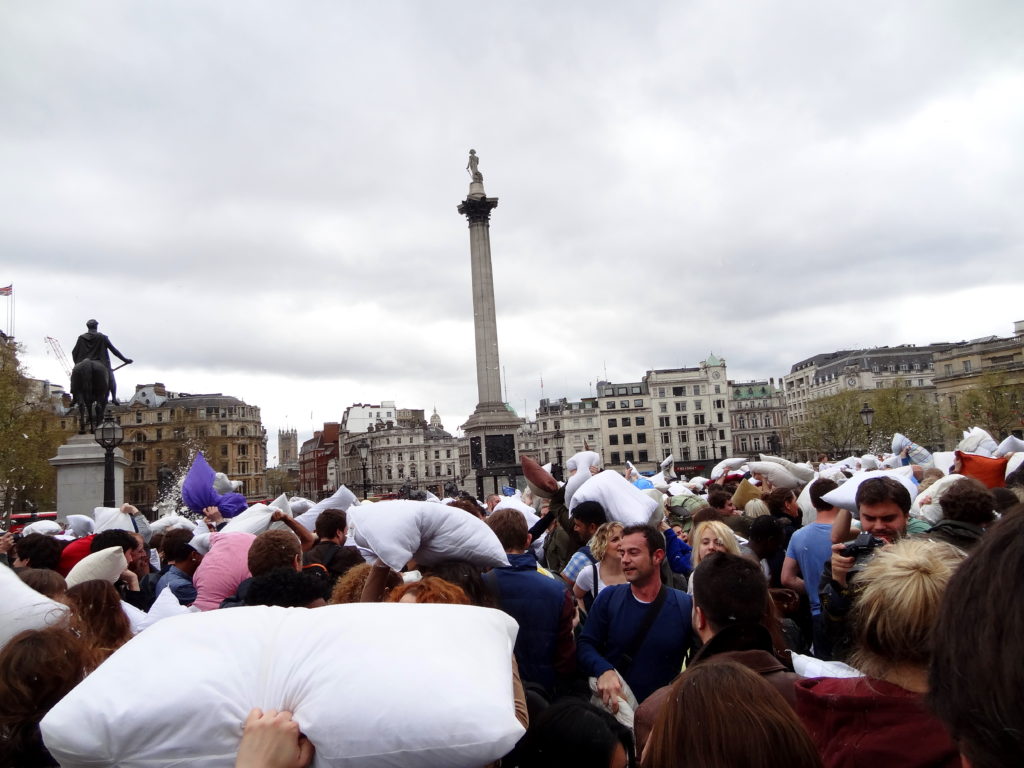 Pillow Fight in London