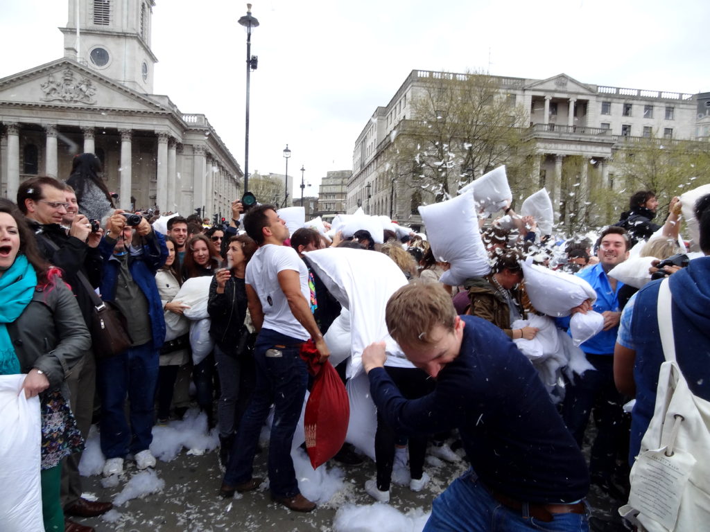 Pillow Fight in London