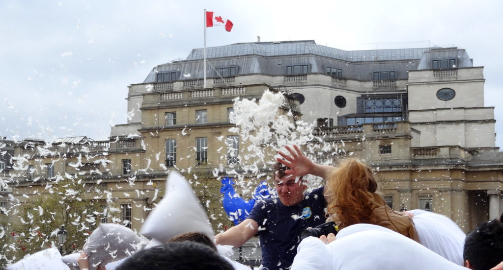 Pillow Fight in London