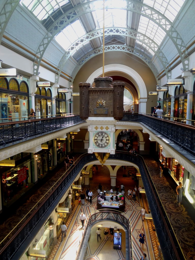 QVB center and clock