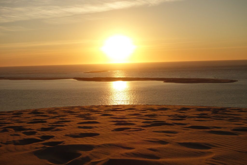 Sunset on the Dune du Pilat