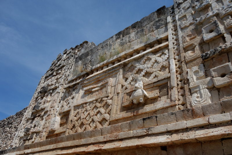 Details - bird - in the Ancient Maya City of Uxmal