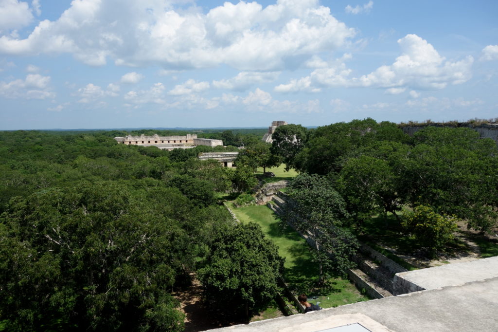 Uxmal from above