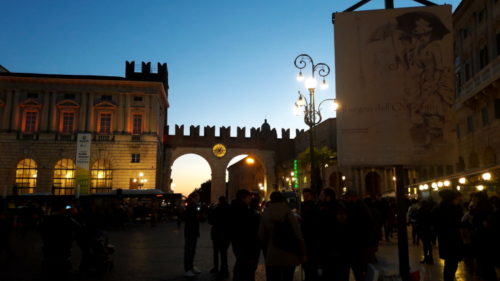 Verona at night