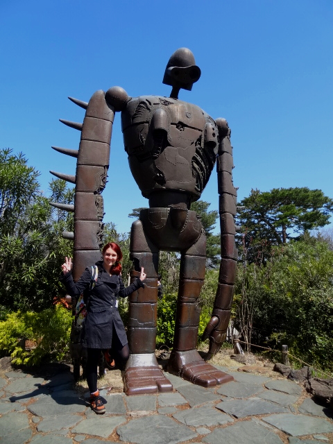 Me and the robot from the Castle In The Sky