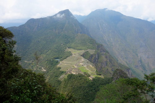 Machu Picchu from above