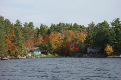 Boat trip on the lake