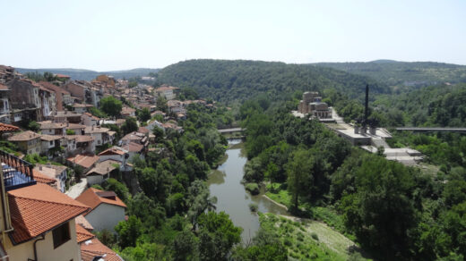 Veliko Tarnovo from above