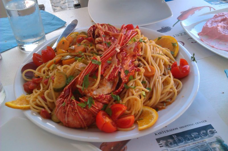 Lobster pasta