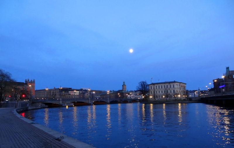 Moonlight in Stockholm