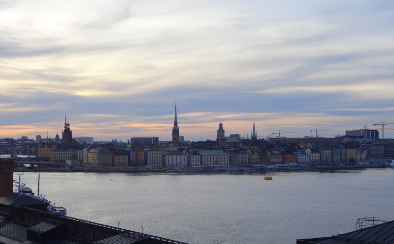 Sunset on Gamla Stan, Stockholm