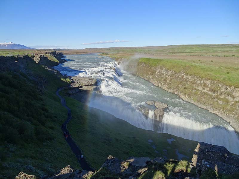 Golden Circle - Gullfoss in June 2017