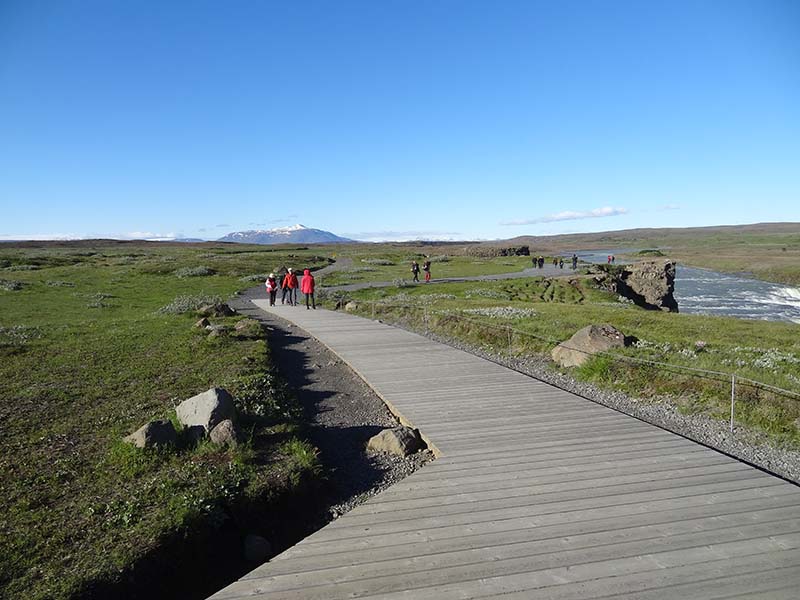 Path near Gullfoss