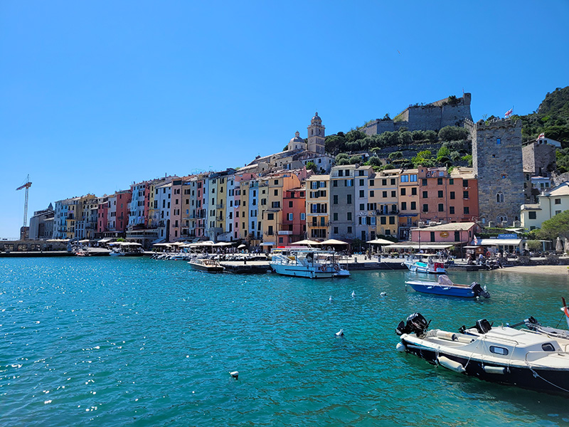 Arrival in Porto Venere