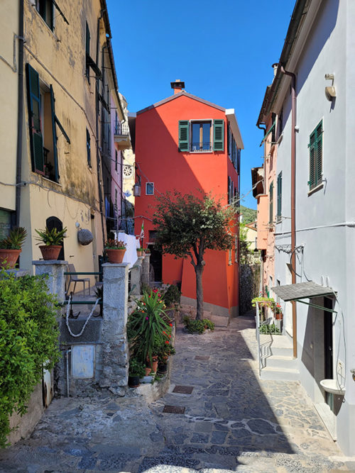 Colourful buildings