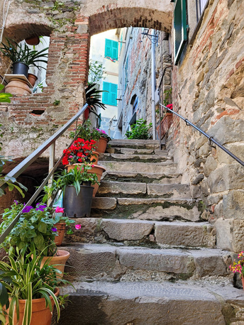 Stairs in Corniglia