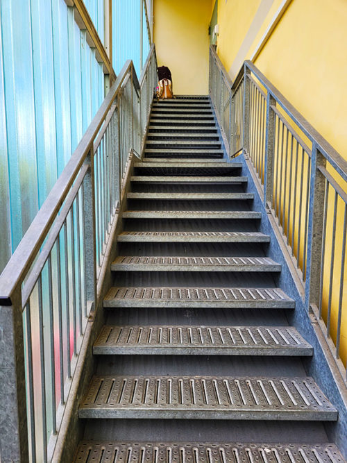 Stairs to Ostello Corniglia