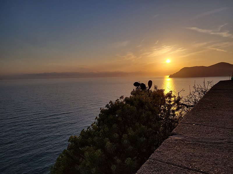 Sunset in Corniglia