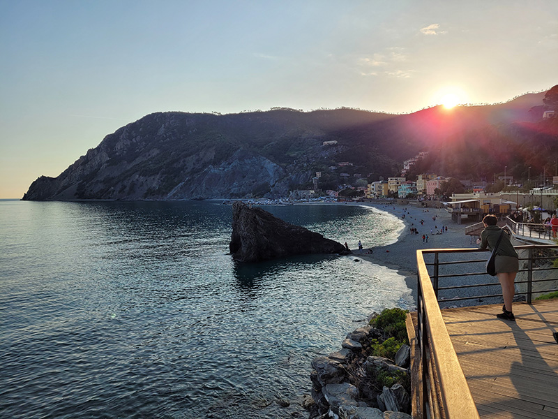 Sunset in Monterosso