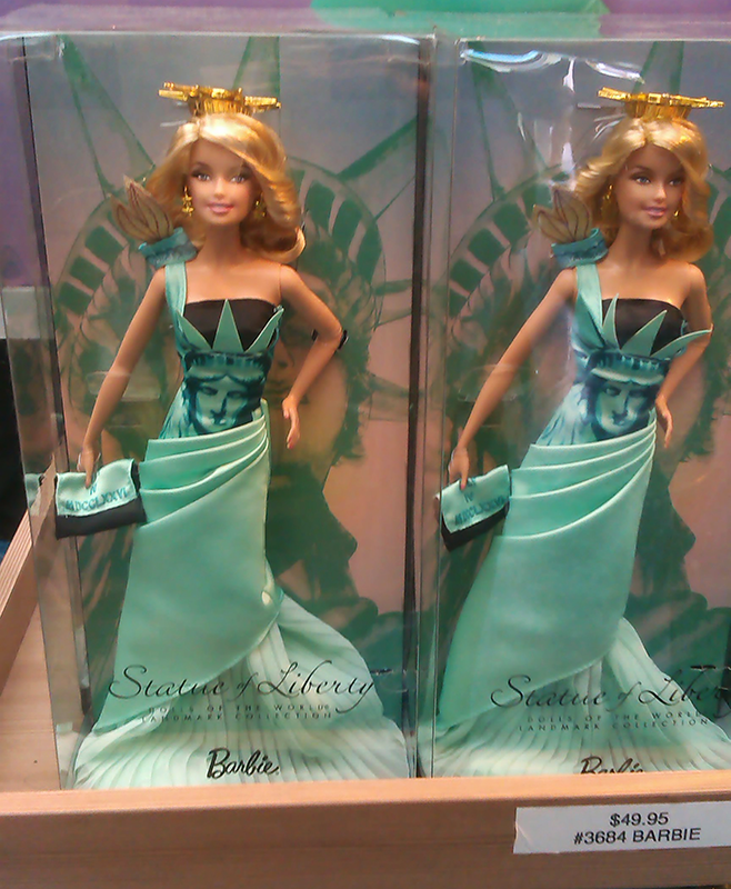 Barbie Statue of Liberty Barbie Statue of Liberty