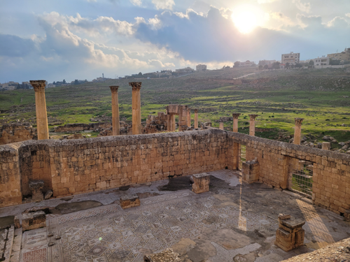 Mosaics in Jerash