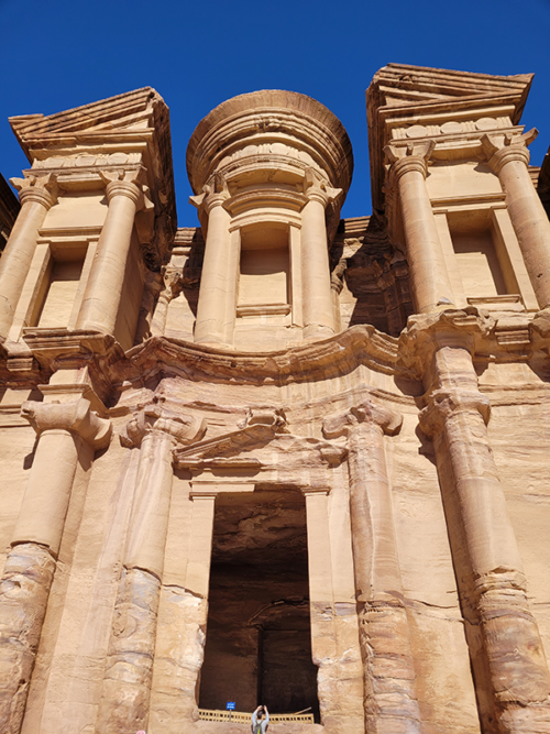 Close-up of the Monastery