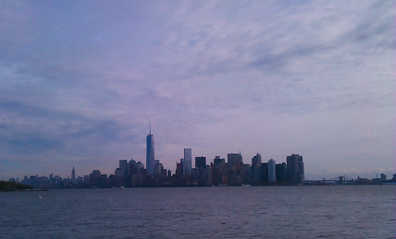 Skyscrapers in the morning Skyscrapers in the morning