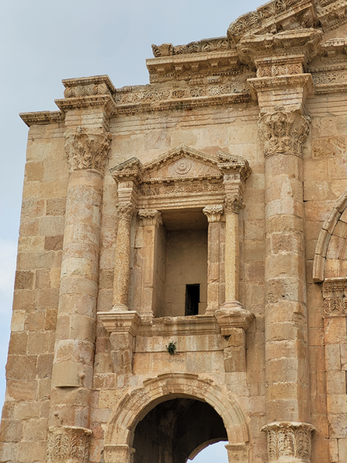 Detail of the Hadrian Arch