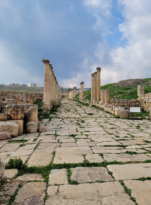 Paved Road in Jerash