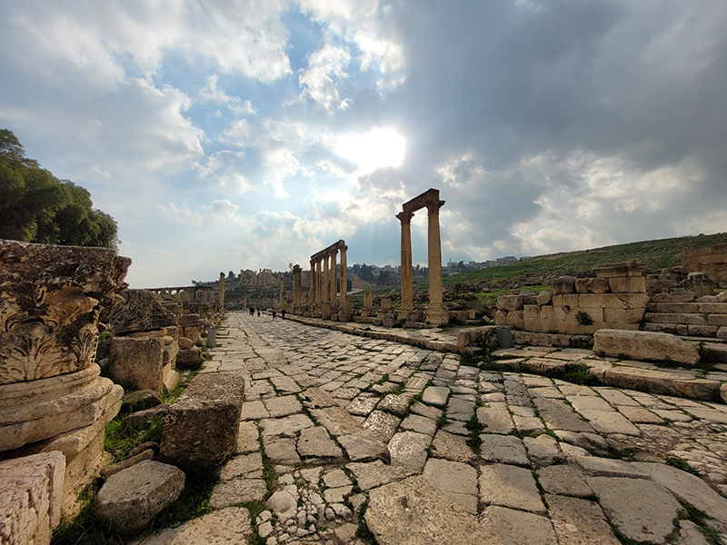 Road in Jerash