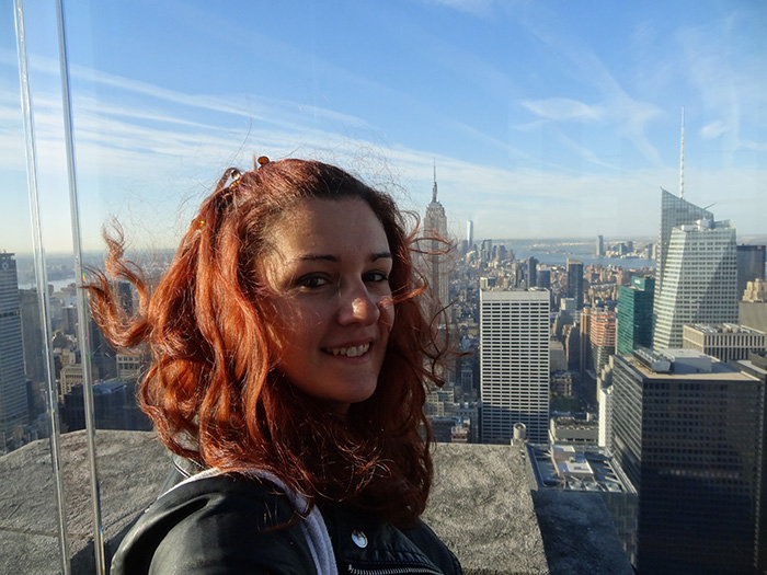 Me at the Top of the rock Me at the Top of the rock