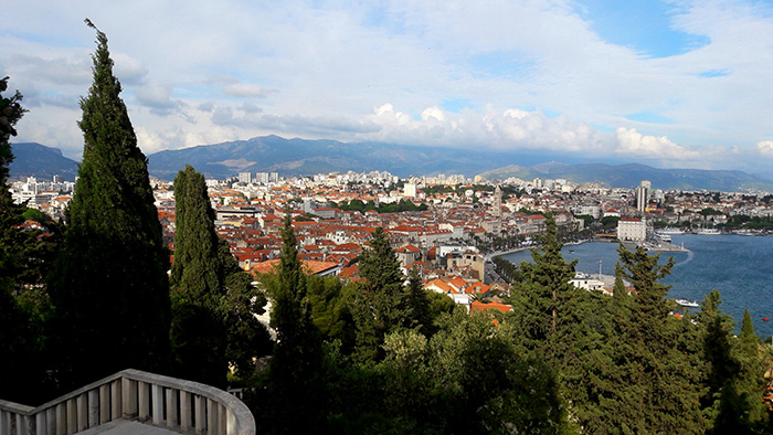 View from the Marjan hill, Split