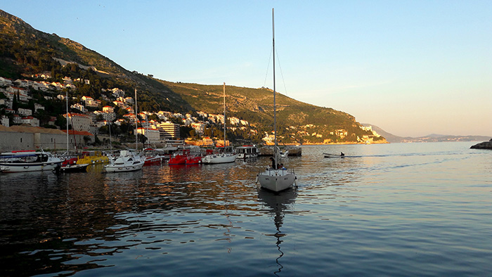 Boat in Dubrovnik