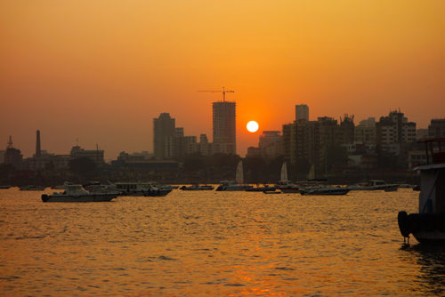 Sunset on Mumbai