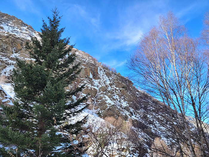 Stalactites on the mountain