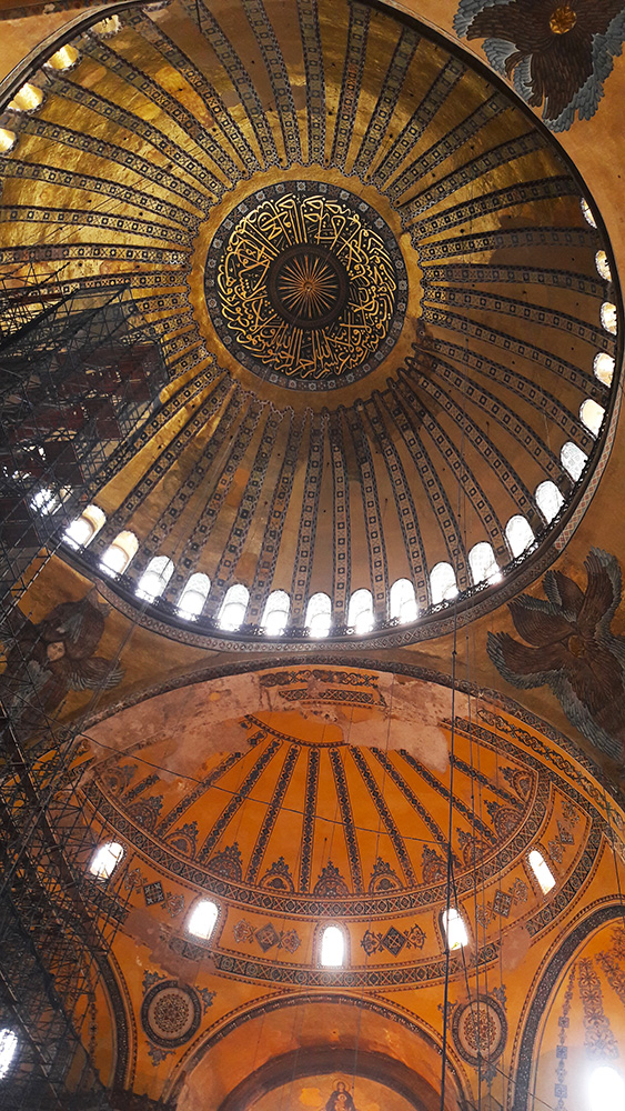 Hagia Sofia on my first day in Istanbul