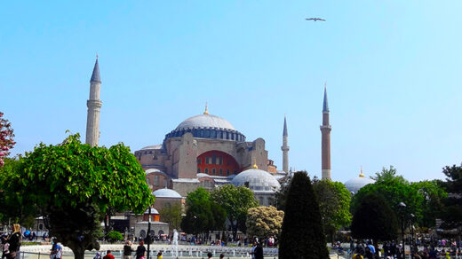 Hagia Sofia from far away