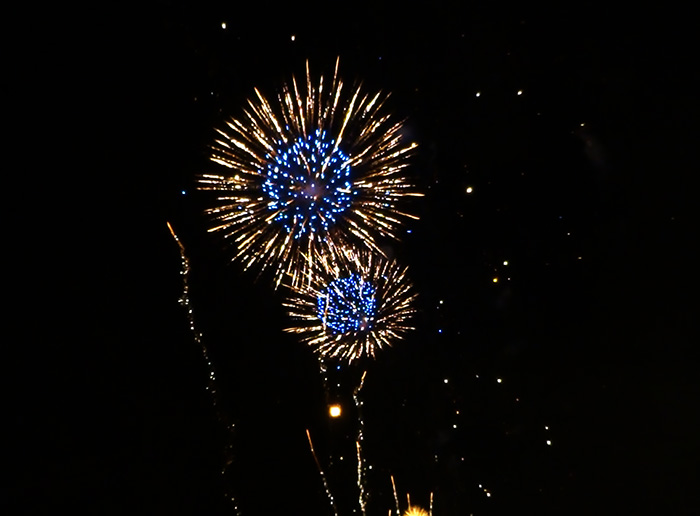 2013 fireworks in London