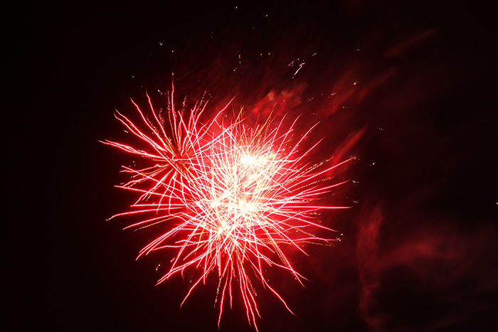 2018 Sydney Fireworks evening