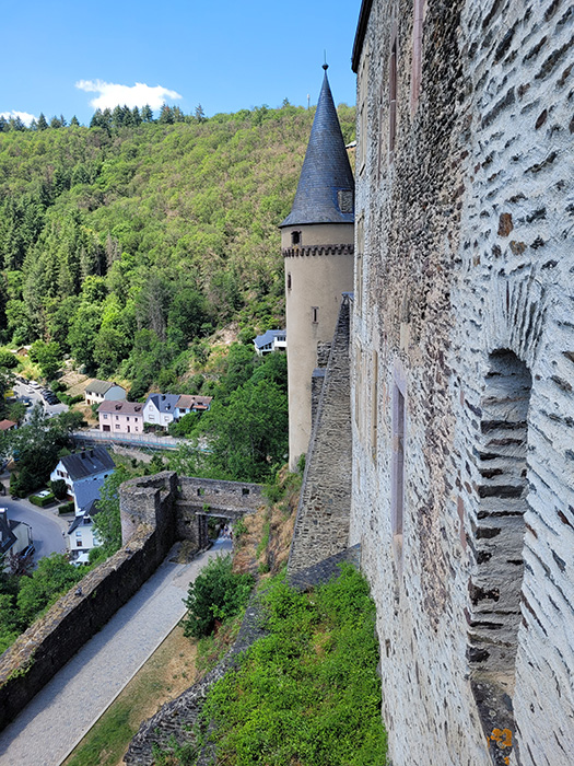 Side of the castle