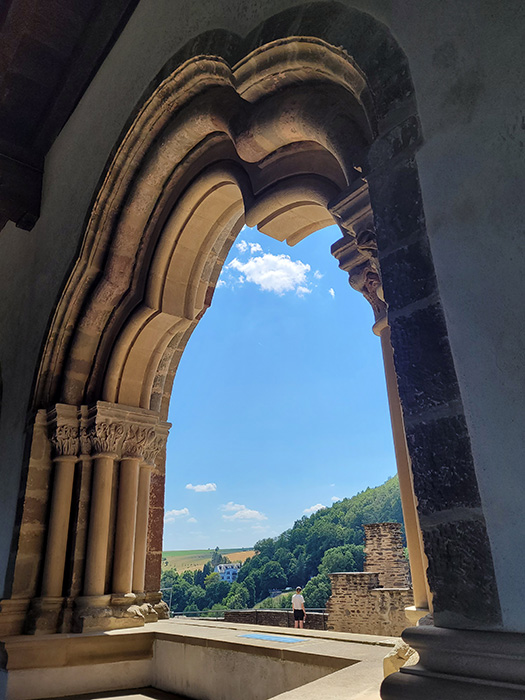 Vianden castle window