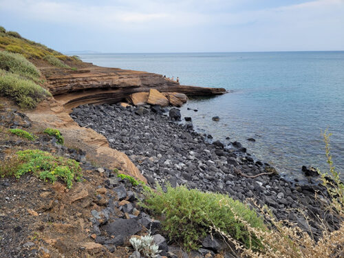 Cliffs and beach