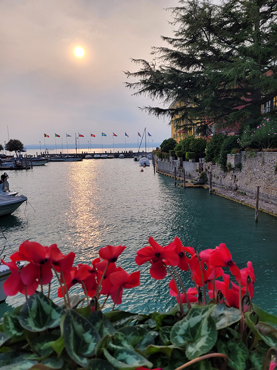 Sirmione and lake Garda