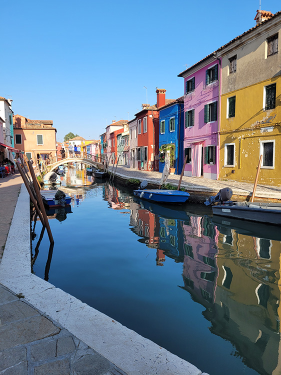 Canal in Burano